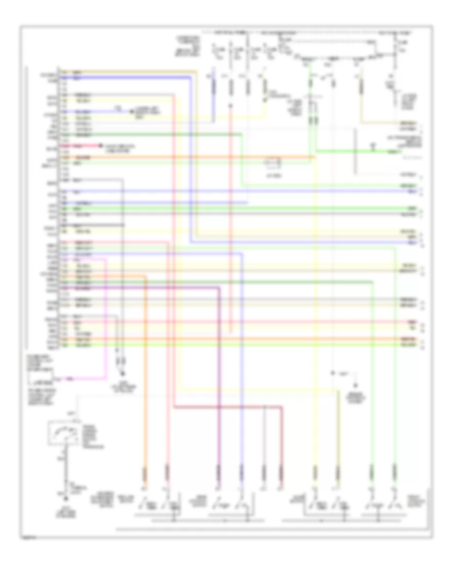 Driver s Memory Seat Wiring Diagram 1 of 2 for Acura TL 2007