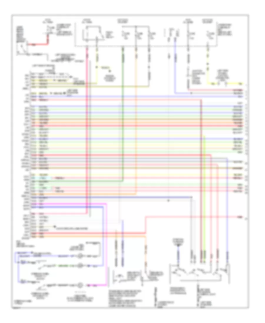 A T Wiring Diagram 1 of 2 for Acura TL 2007