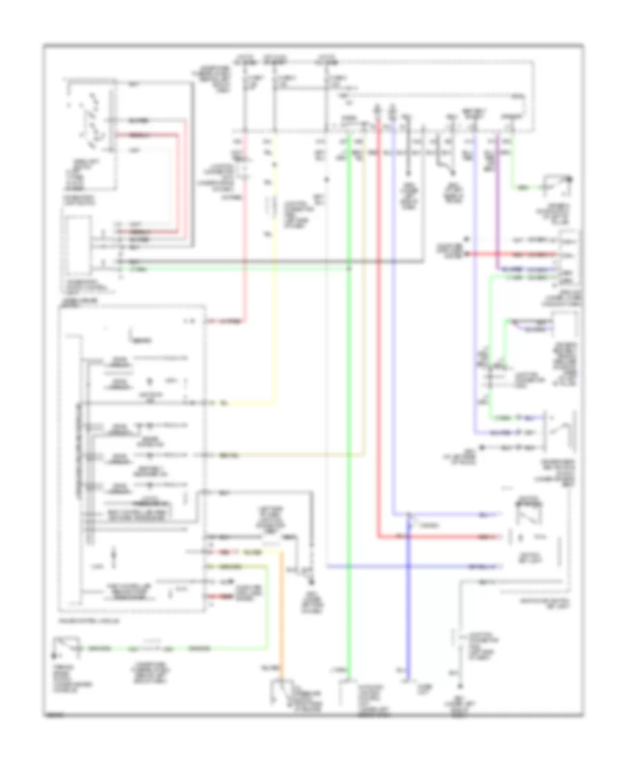 Chime Wiring Diagram for Acura TL 2007