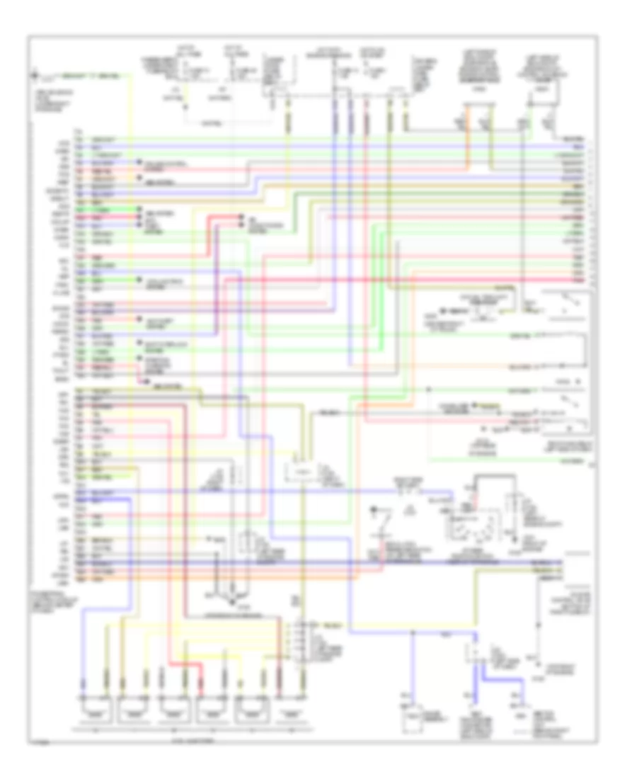 3 2L Engine Performance Wiring Diagram 1 of 4 for Acura 3 2TL 1999