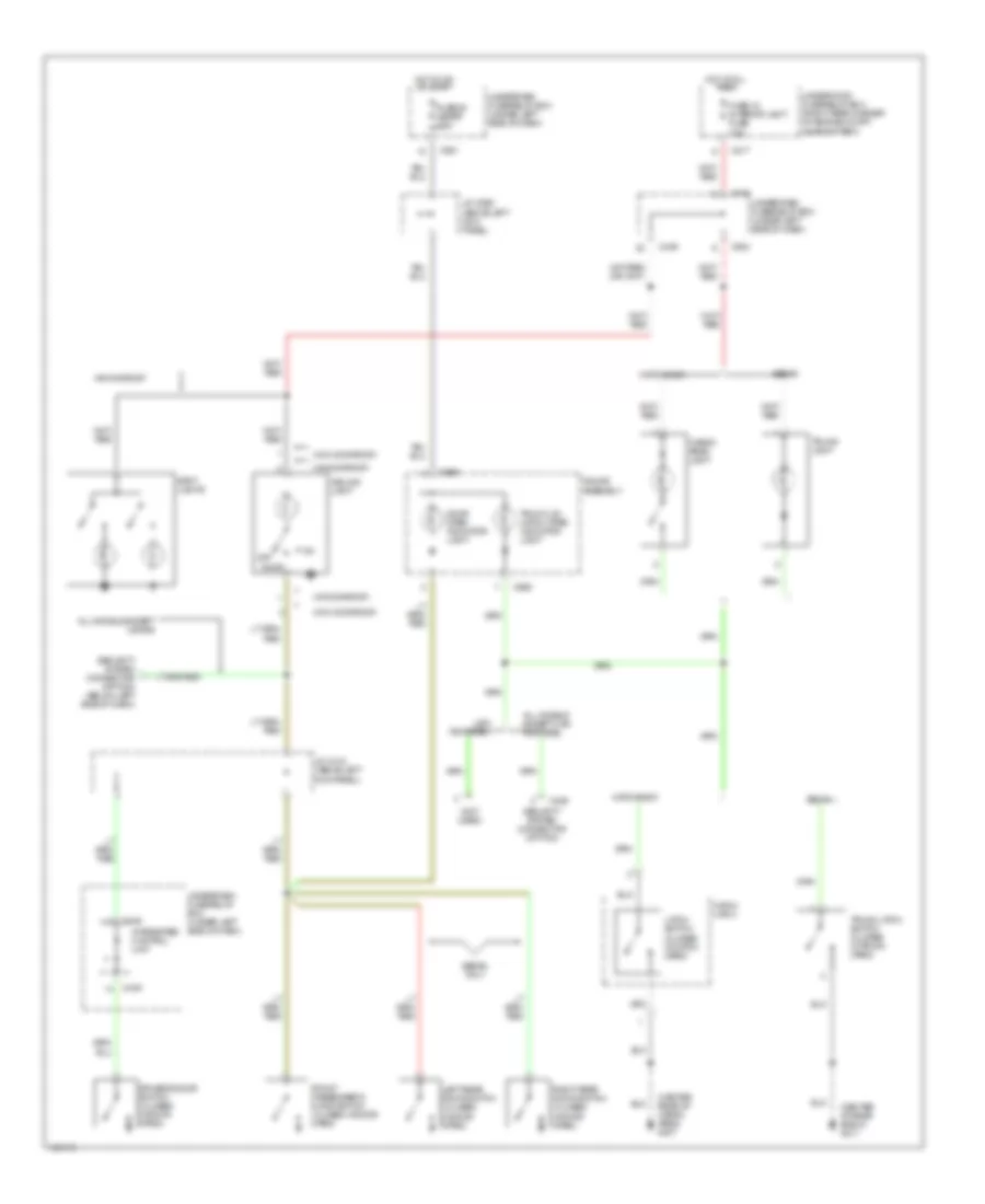 Courtesy Lamps Wiring Diagram for Acura Integra GS 1999