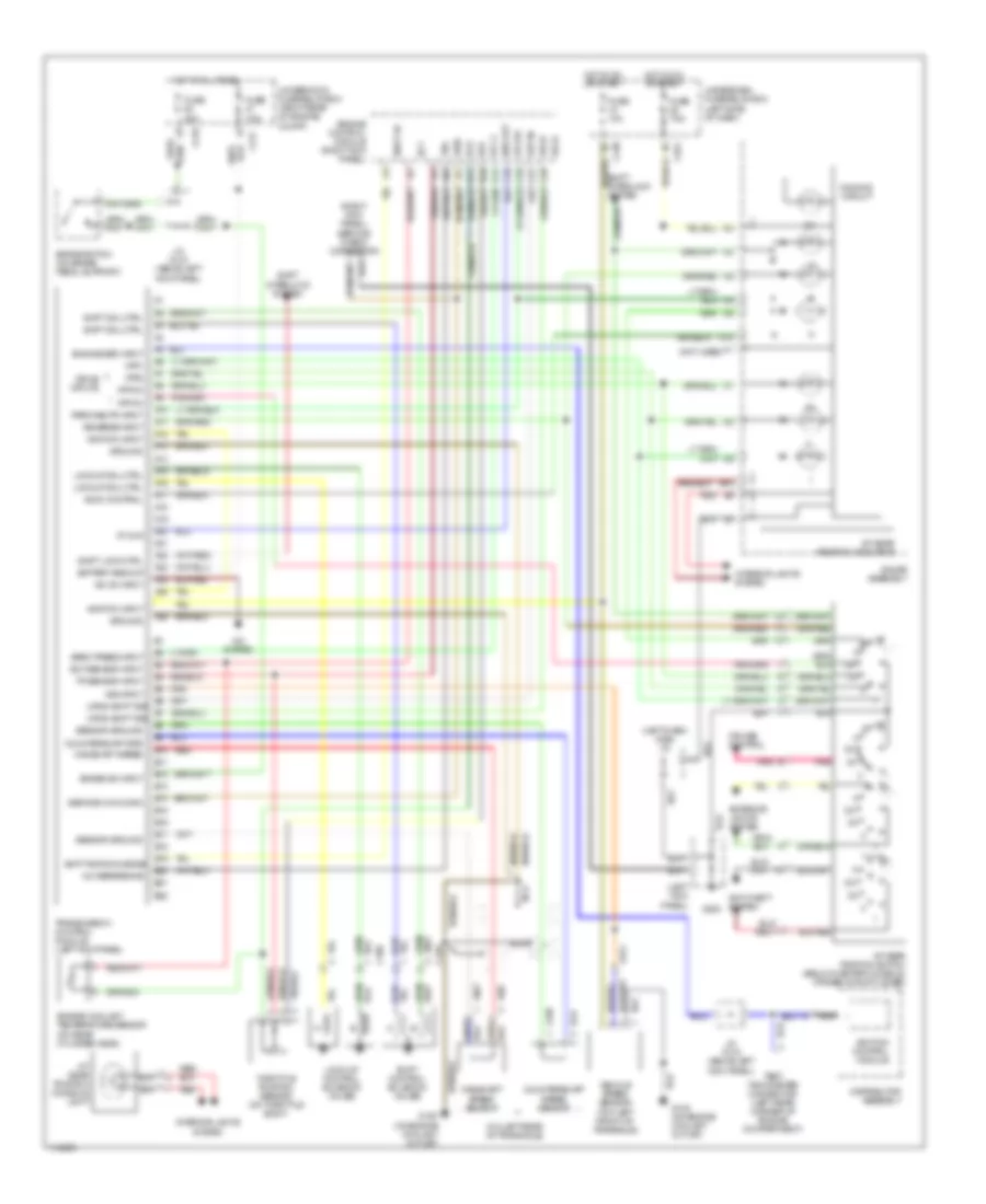 A T Wiring Diagram for Acura Integra GS 1999