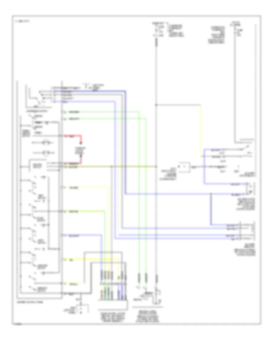 Heater Wiring Diagram for Acura Integra LS 1999