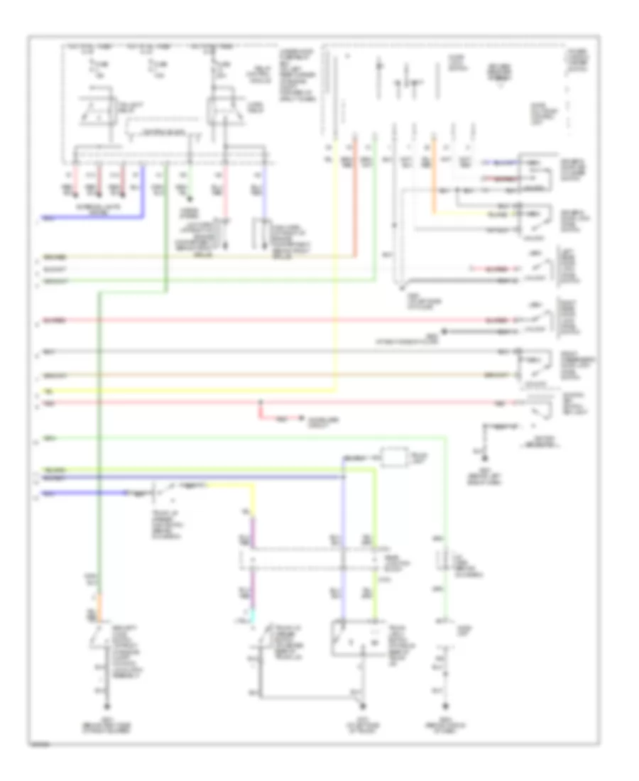 Forced Entry Wiring Diagram 2 of 2 for Acura TSX 2007