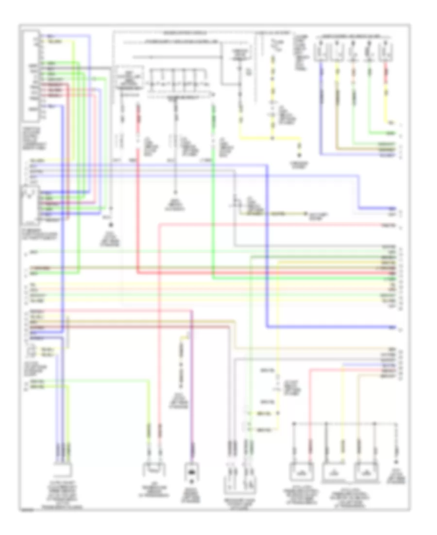 2.4L, Engine Performance Wiring Diagram (3 of 4) for Acura TSX 2007