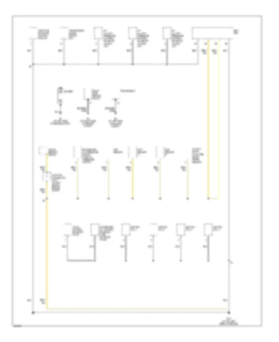 Ground Distribution Wiring Diagram 1 of 4 for Acura TSX 2007