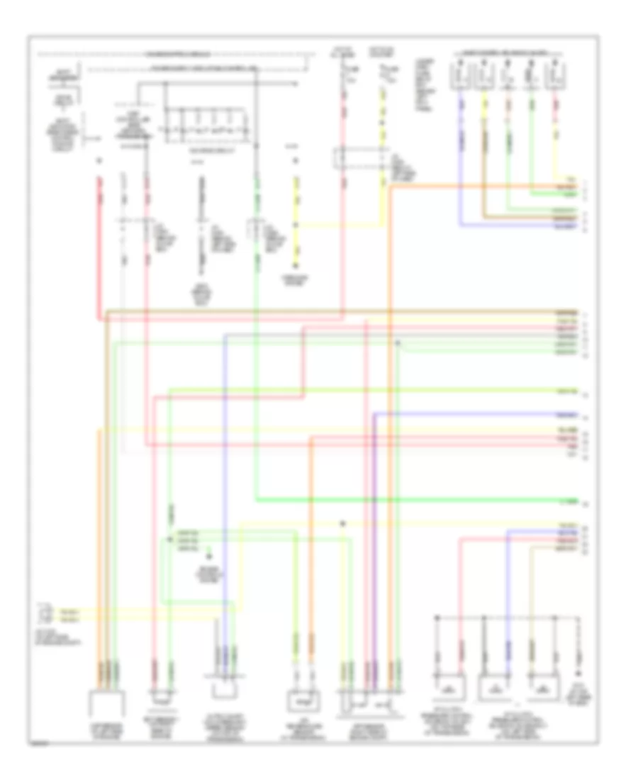 A T Wiring Diagram 1 of 2 for Acura TSX 2007