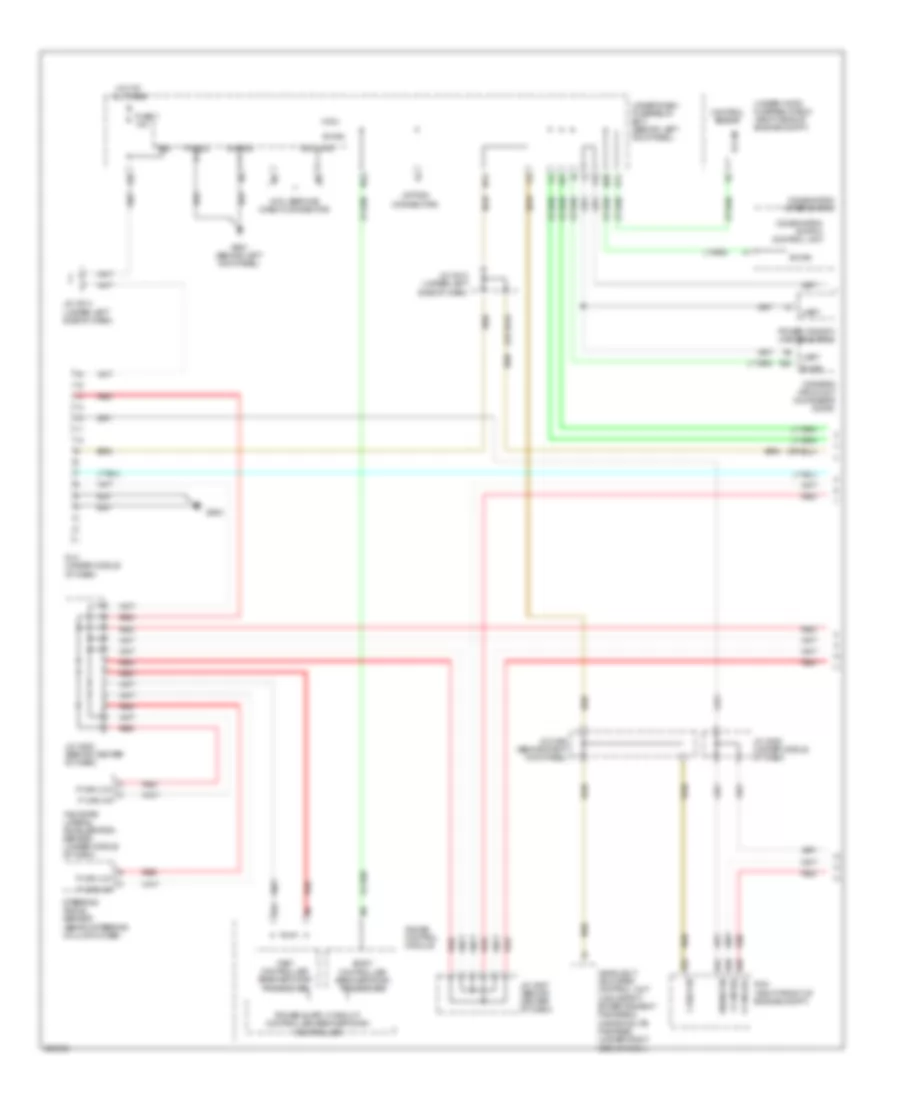 Computer Data Lines Wiring Diagram 1 of 3 for Acura MDX 2008