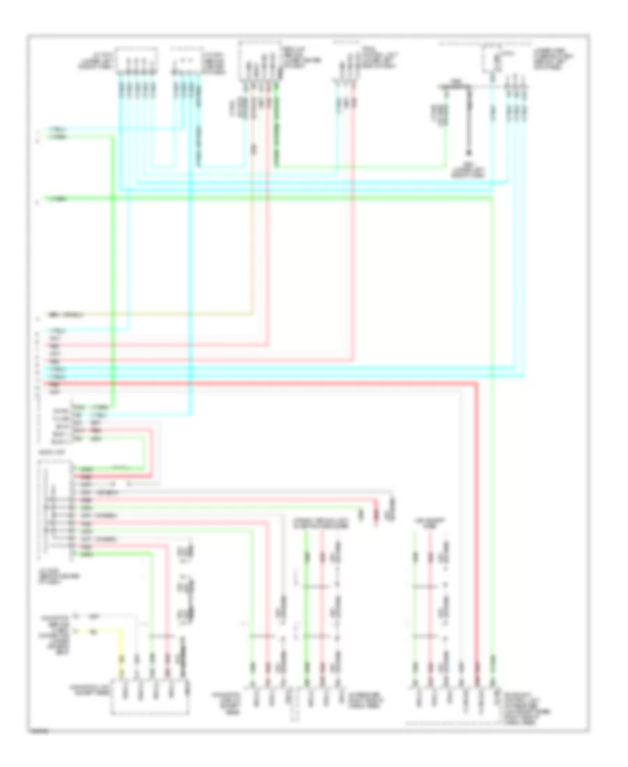 Computer Data Lines Wiring Diagram 3 of 3 for Acura MDX 2008