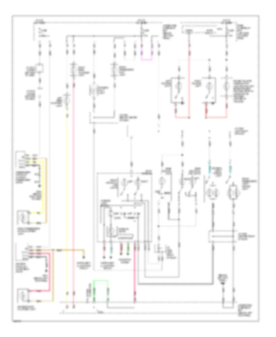 Courtesy Lamps Wiring Diagram for Acura MDX 2008