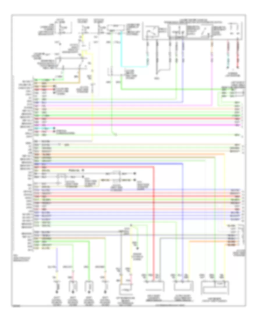 A T Wiring Diagram 1 of 2 for Acura MDX 2008