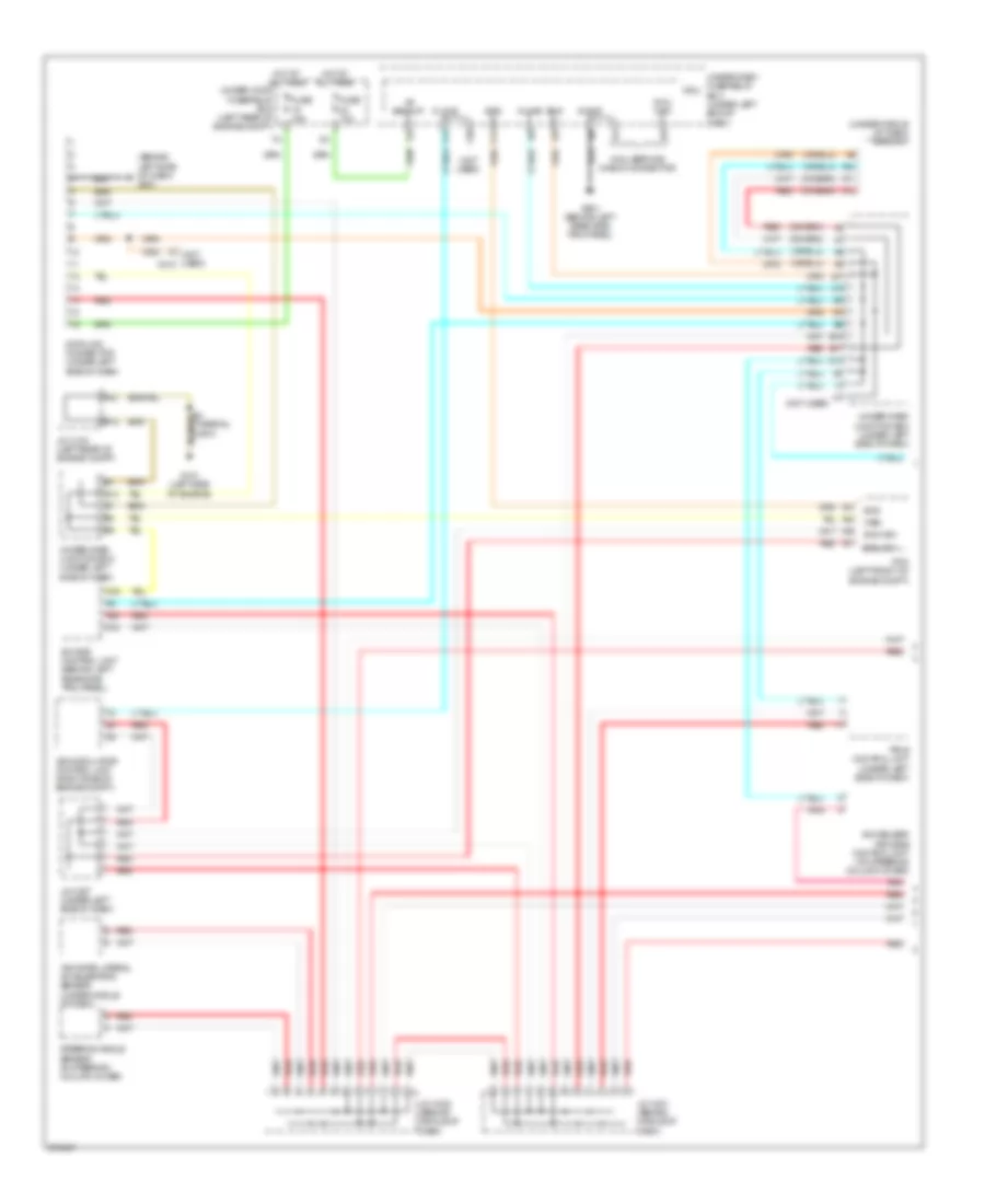 Computer Data Lines Wiring Diagram 1 of 2 for Acura RDX 2008
