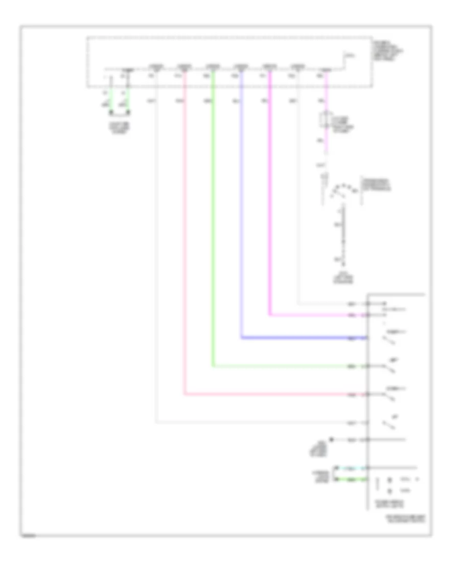 Memory Systems Wiring Diagram (4 of 4) for Acura RL 2008