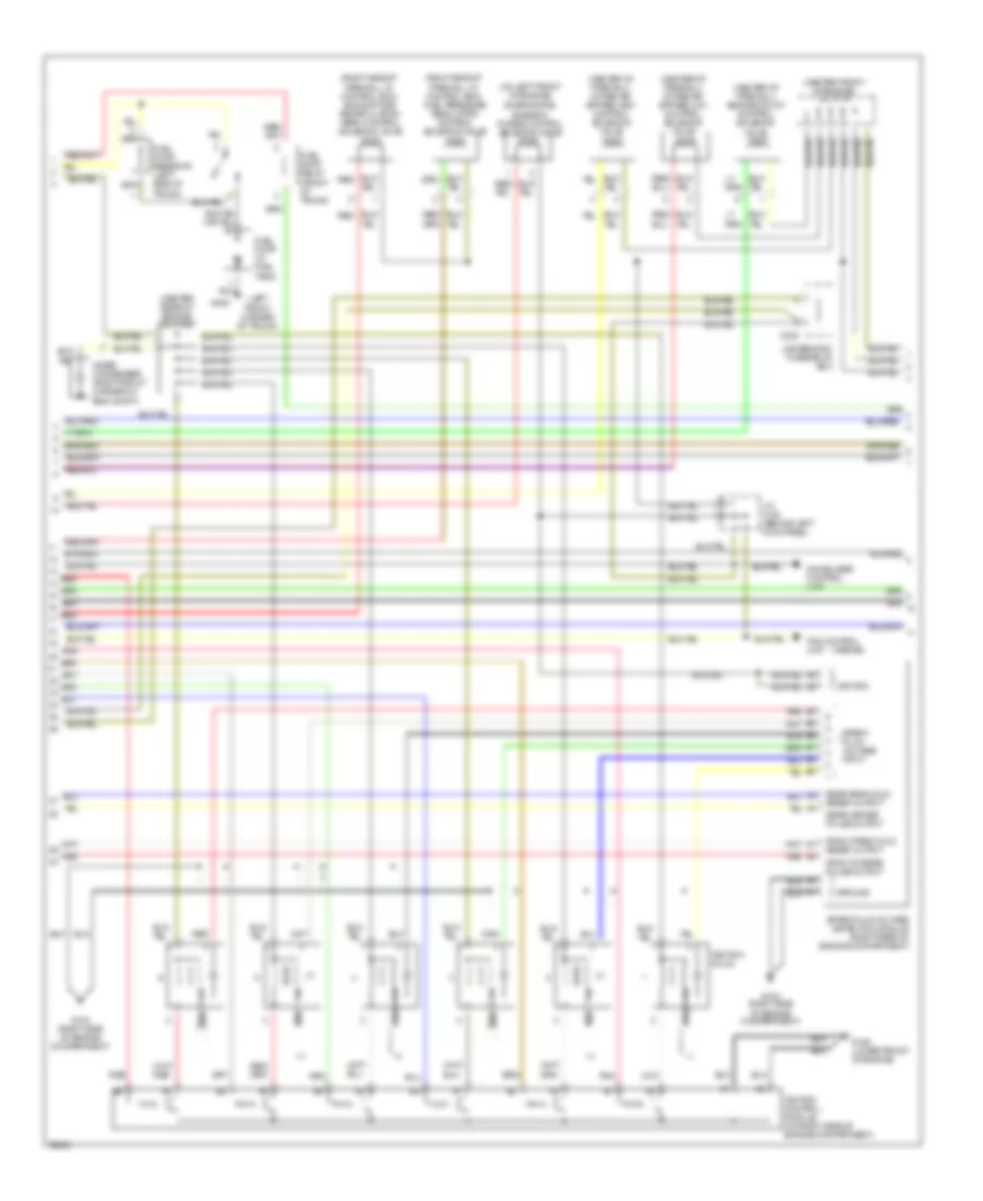 3 5L Engine Performance Wiring Diagram 2 of 4 for Acura 3 5RL 2000