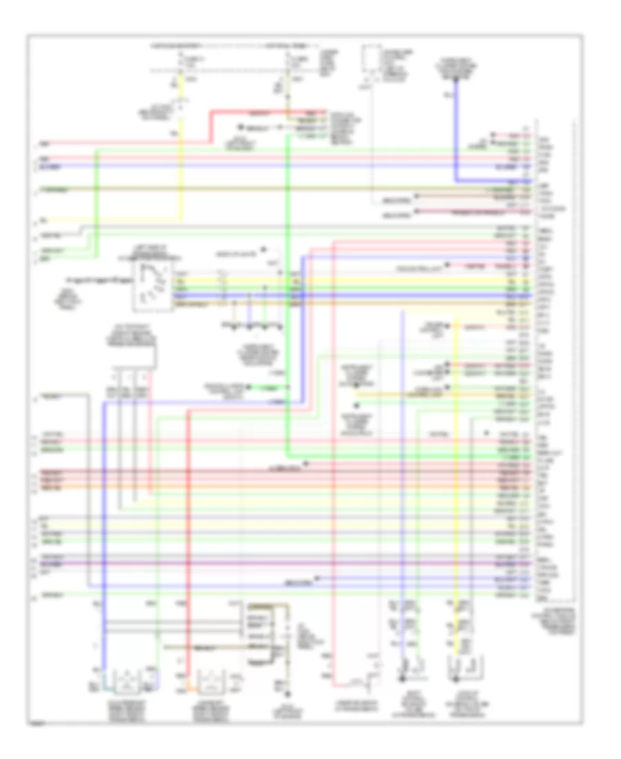 3 5L Engine Performance Wiring Diagram 4 of 4 for Acura 3 5RL 2000