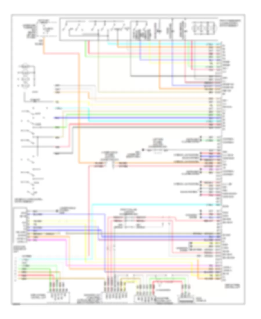 Automatic A C Wiring Diagram 3 of 3 for Acura TL Type S 2008