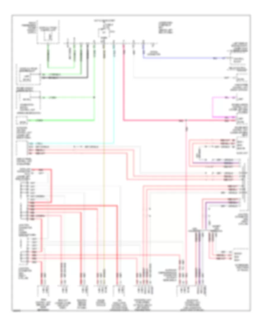 High Low Bus Wiring Diagram for Acura TL Type S 2008