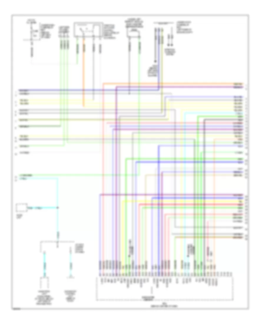 3 2L Engine Performance Wiring Diagram M T 2 of 5 for Acura TL Type S 2008