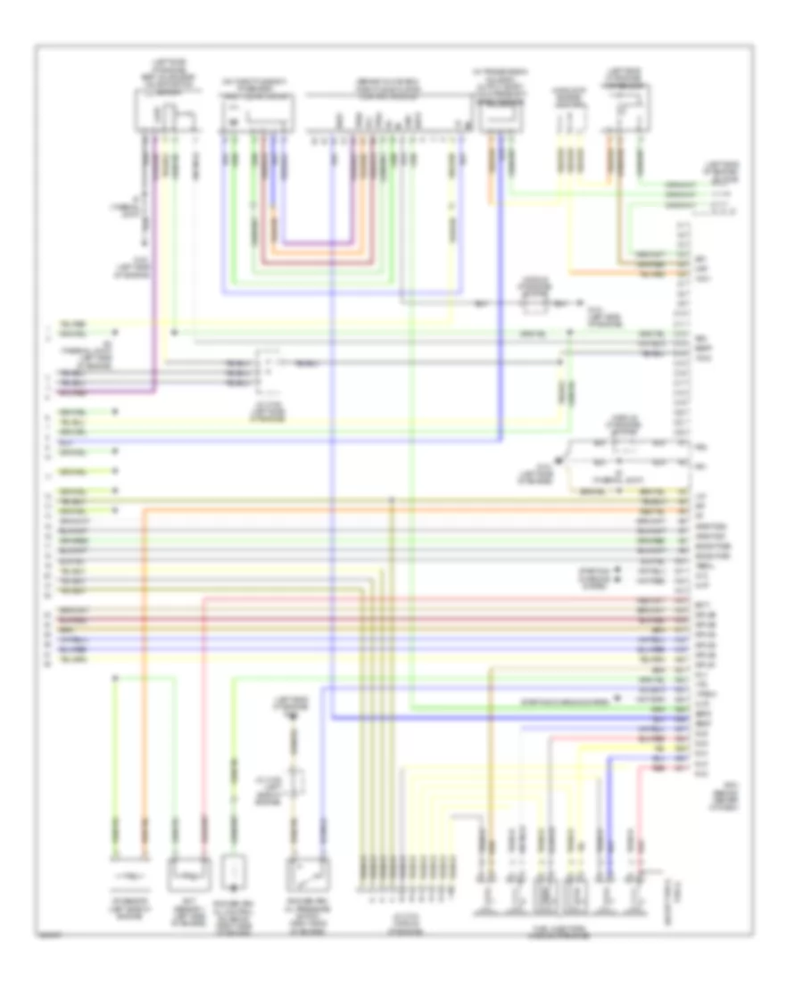 3.2L, Engine Performance Wiring Diagram, MT (5 of 5) for Acura TL Type S 2008