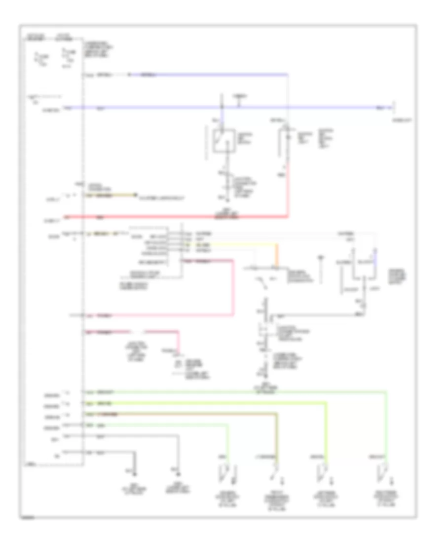 Entry Light Timer Wiring Diagram for Acura TL Type S 2008