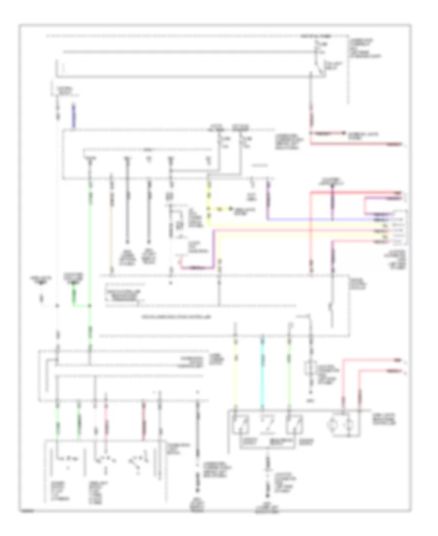 Instrument Illumination Wiring Diagram (1 of 3) for Acura TL Type S 2008