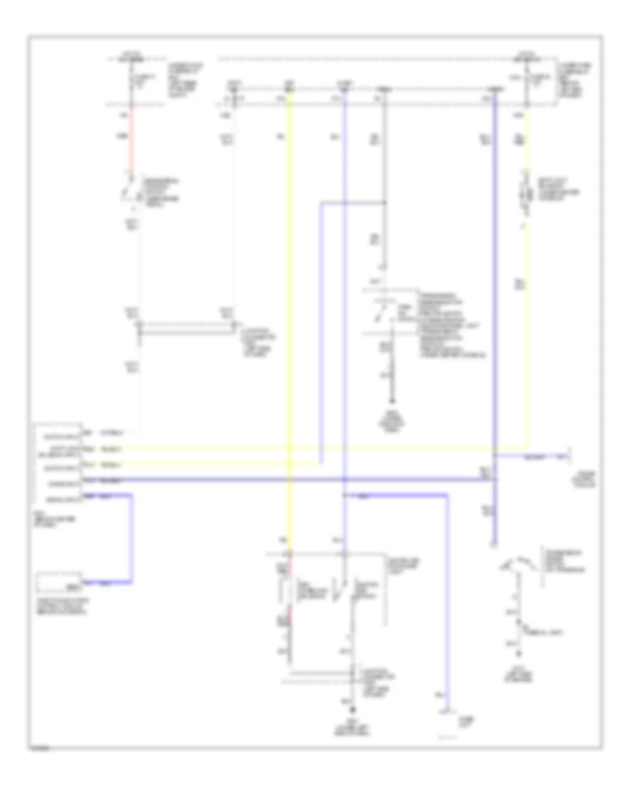 Shift Interlock Wiring Diagram, AT for Acura TL Type S 2008