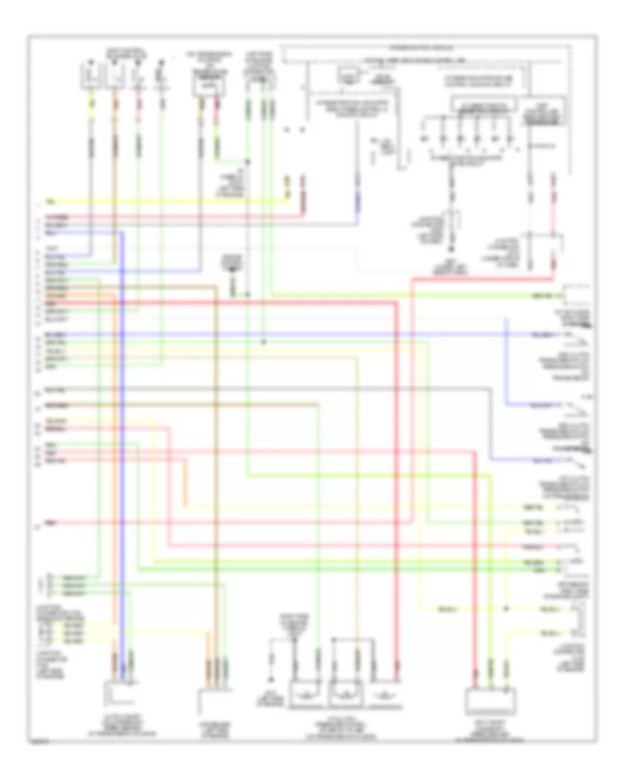 Transmission Wiring Diagram (2 of 2) for Acura TL Type S 2008