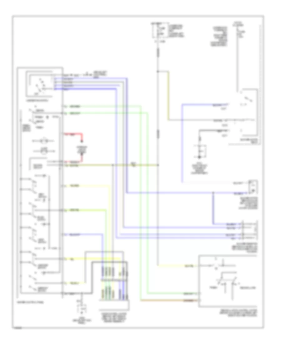 Heater Wiring Diagram for Acura Integra LS 2000