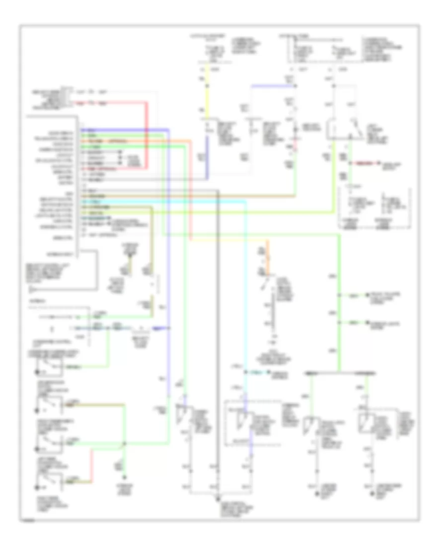 Anti theft Wiring Diagram for Acura Integra LS 2000