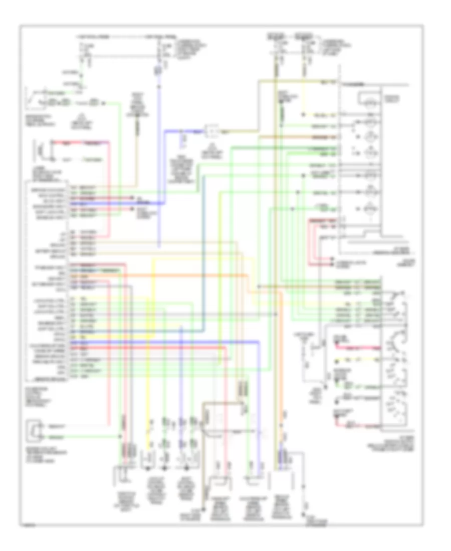 A T Wiring Diagram for Acura Integra LS 2000