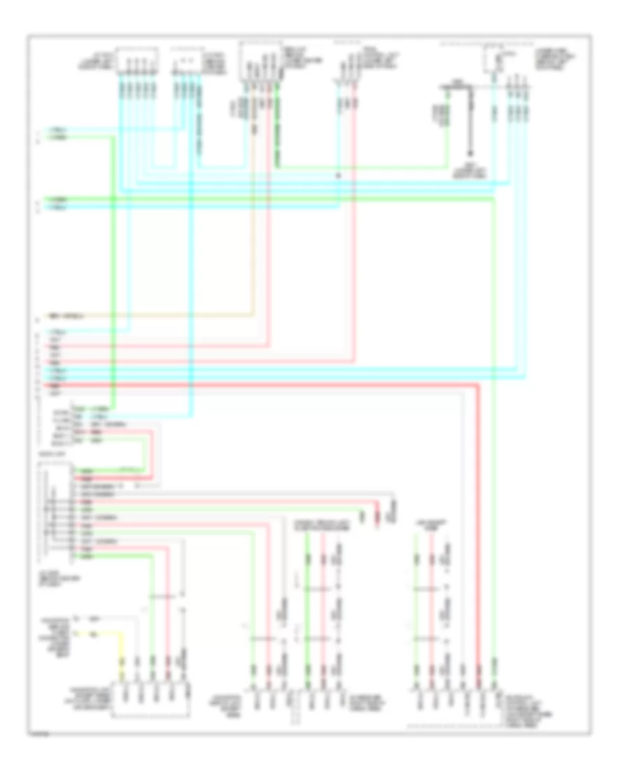 Computer Data Lines Wiring Diagram 3 of 3 for Acura MDX 2009