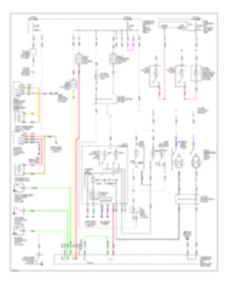Courtesy Lamps Wiring Diagram for Acura MDX 2009