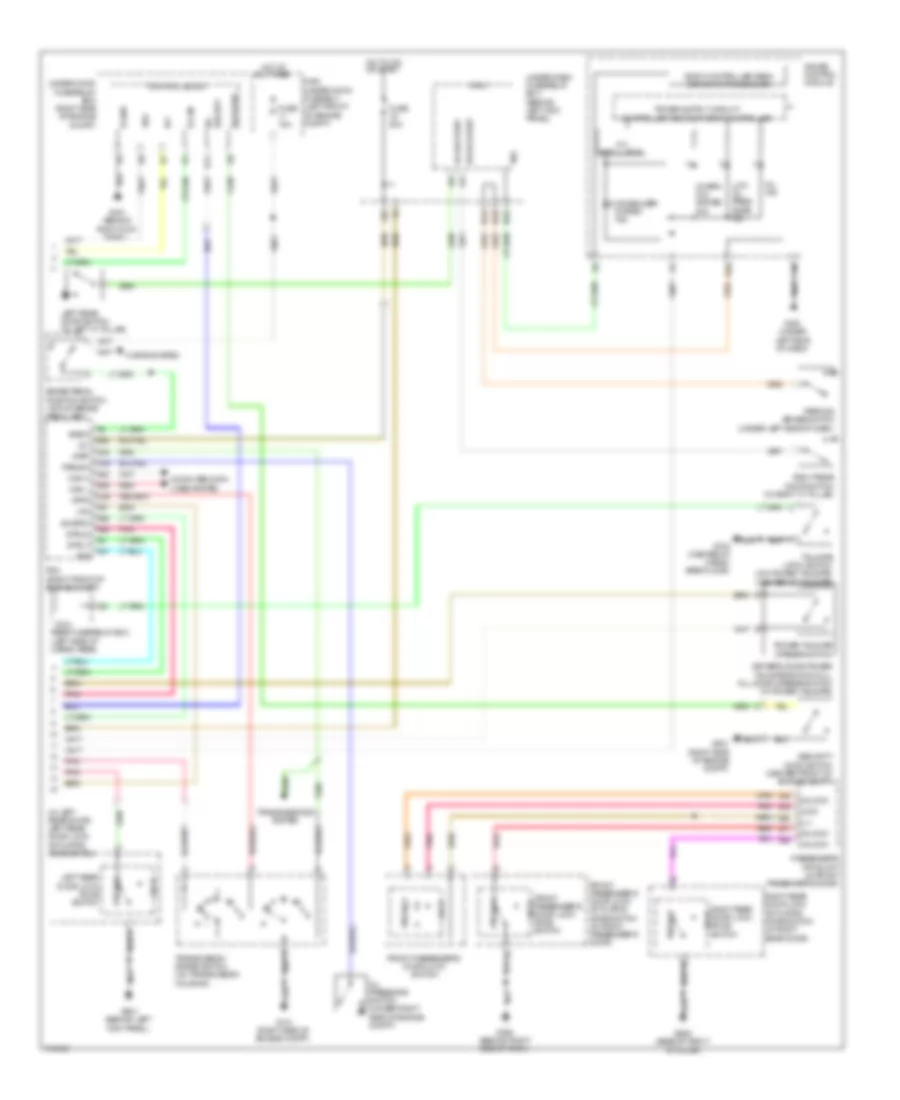 Remote Starting Wiring Diagram 3 of 3 for Acura MDX 2009