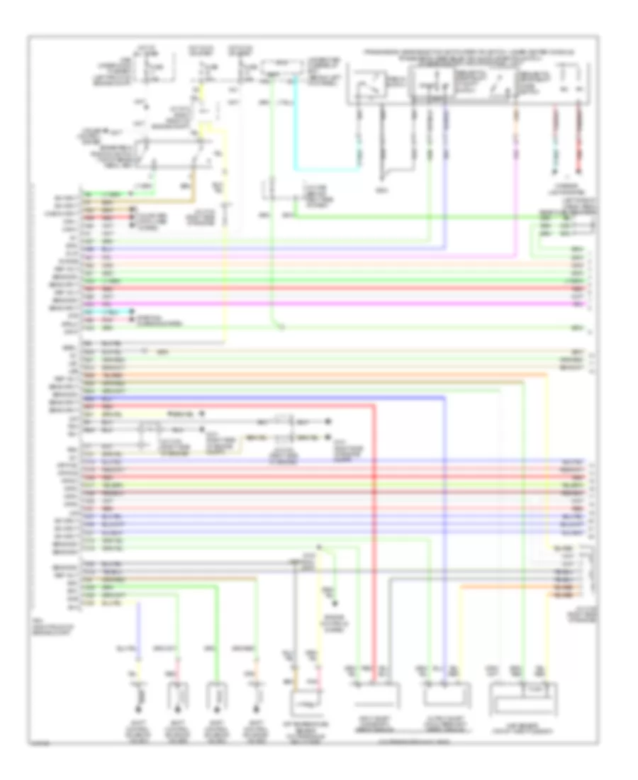A T Wiring Diagram 1 of 2 for Acura MDX 2009