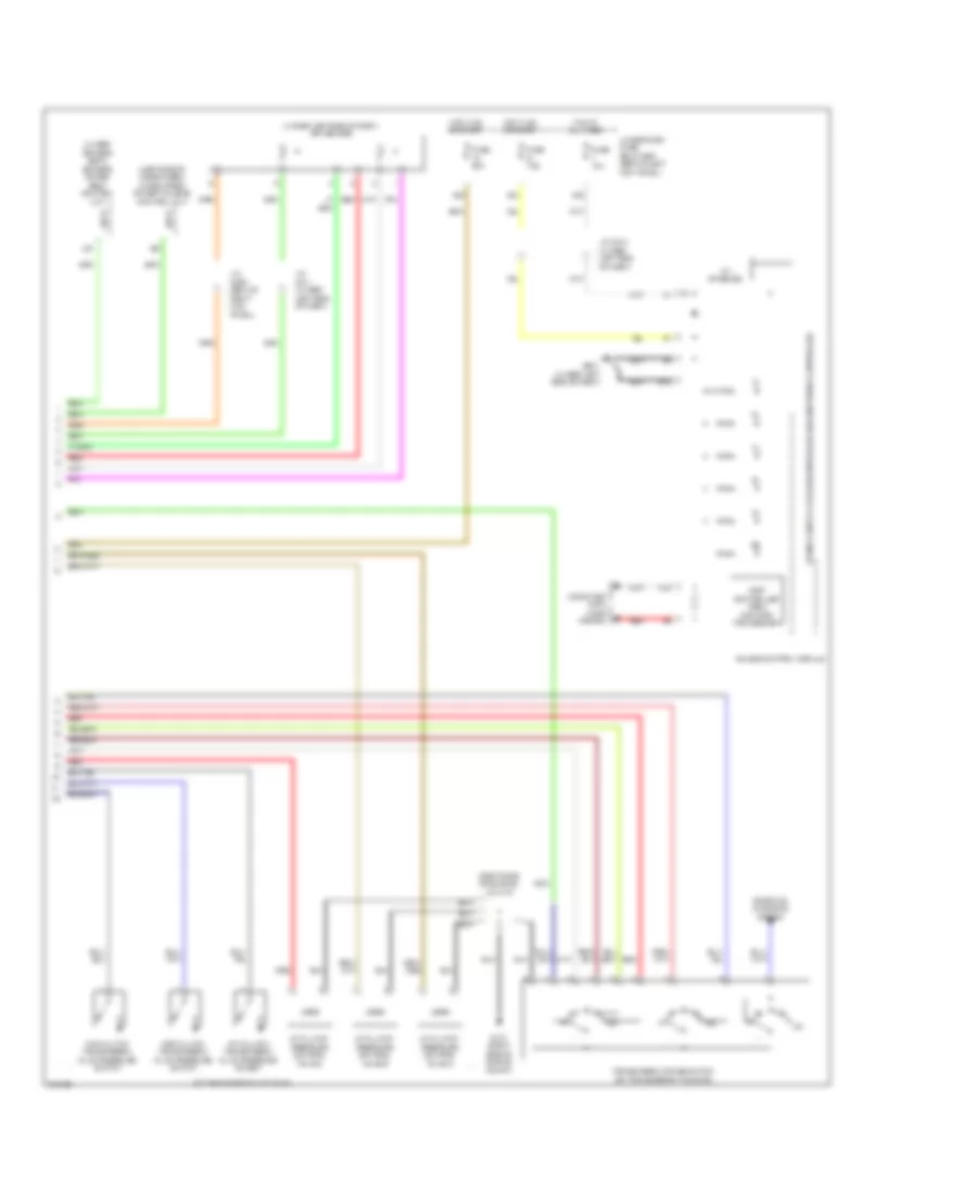 A T Wiring Diagram 2 of 2 for Acura MDX 2009