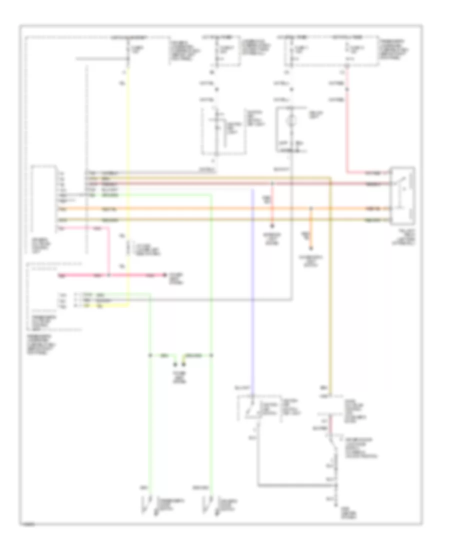 Entry Light Timer Wiring Diagram for Acura 3.2CL 2001
