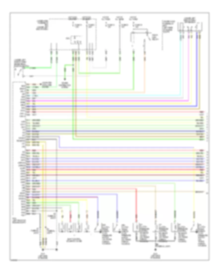 A T Wiring Diagram 1 of 2 for Acura RDX 2009