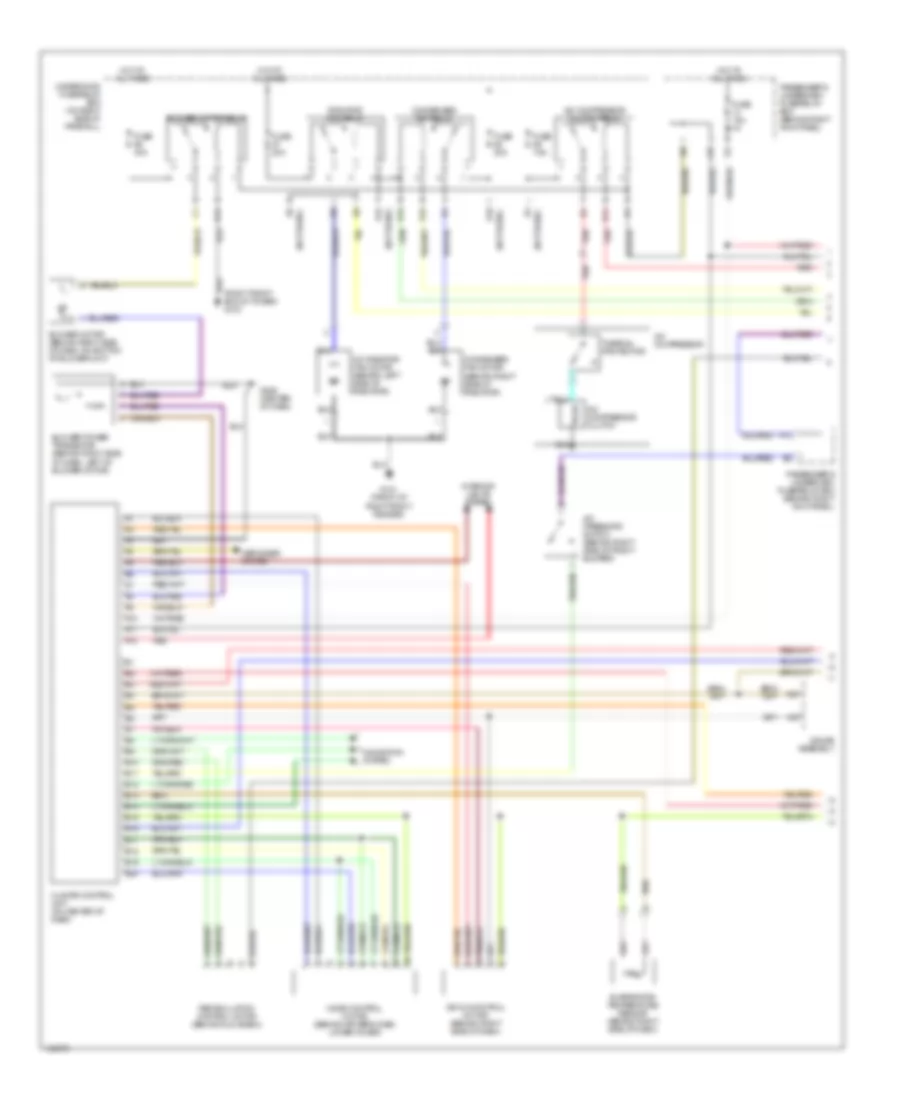 схема кондиционера, модель Премиум класса (1 из 2) для Acura 3.2CL Type S 2001
