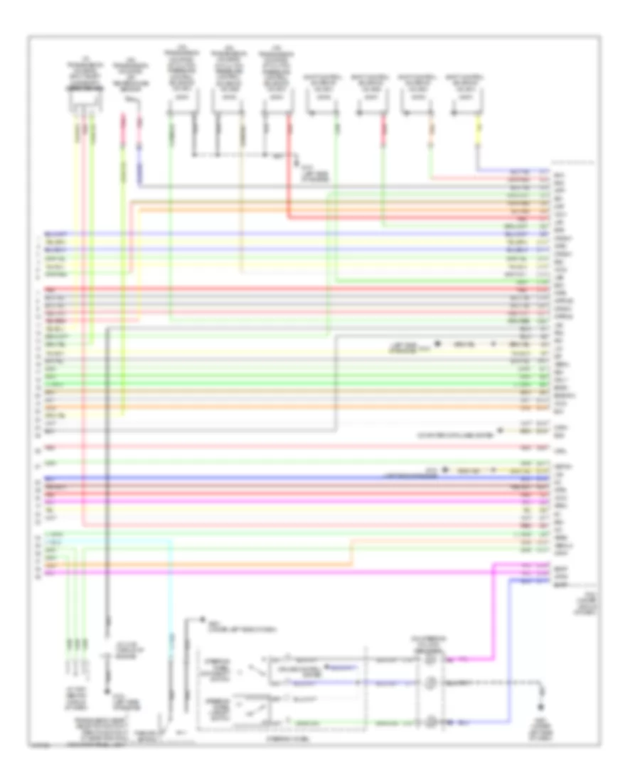 A T Wiring Diagram 3 of 3 for Acura RL 2009