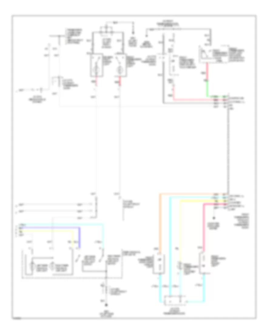 Courtesy Lamps Wiring Diagram (3 of 3) for Acura RL 2009