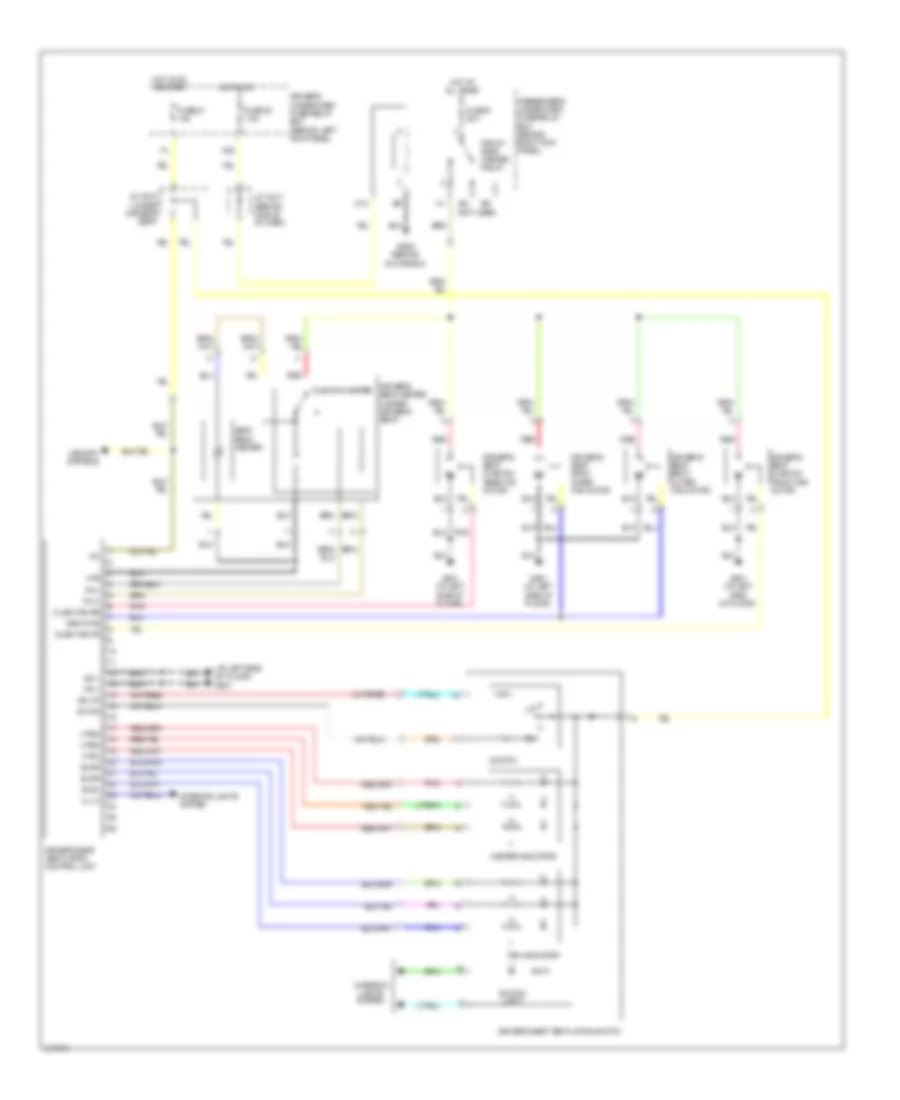 Seat Ventilation Wiring Diagram Driver s for Acura RL 2009