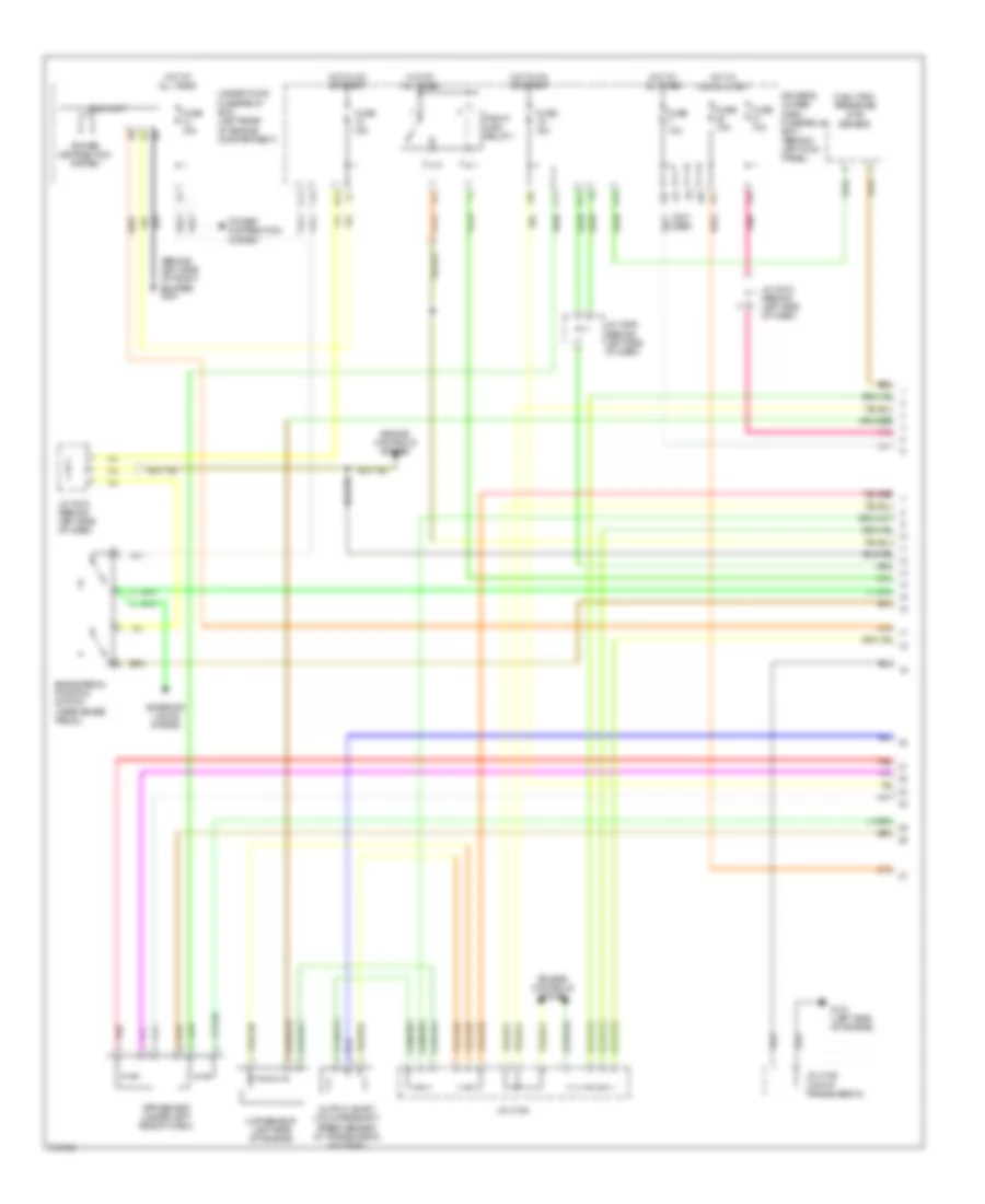 A T Wiring Diagram 1 of 3 for Acura RL 2009
