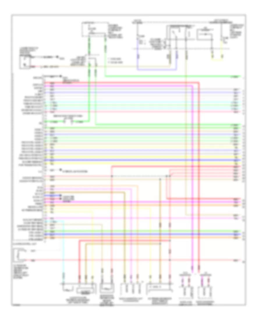 Automatic A C Wiring Diagram 1 of 3 for Acura TL 2009