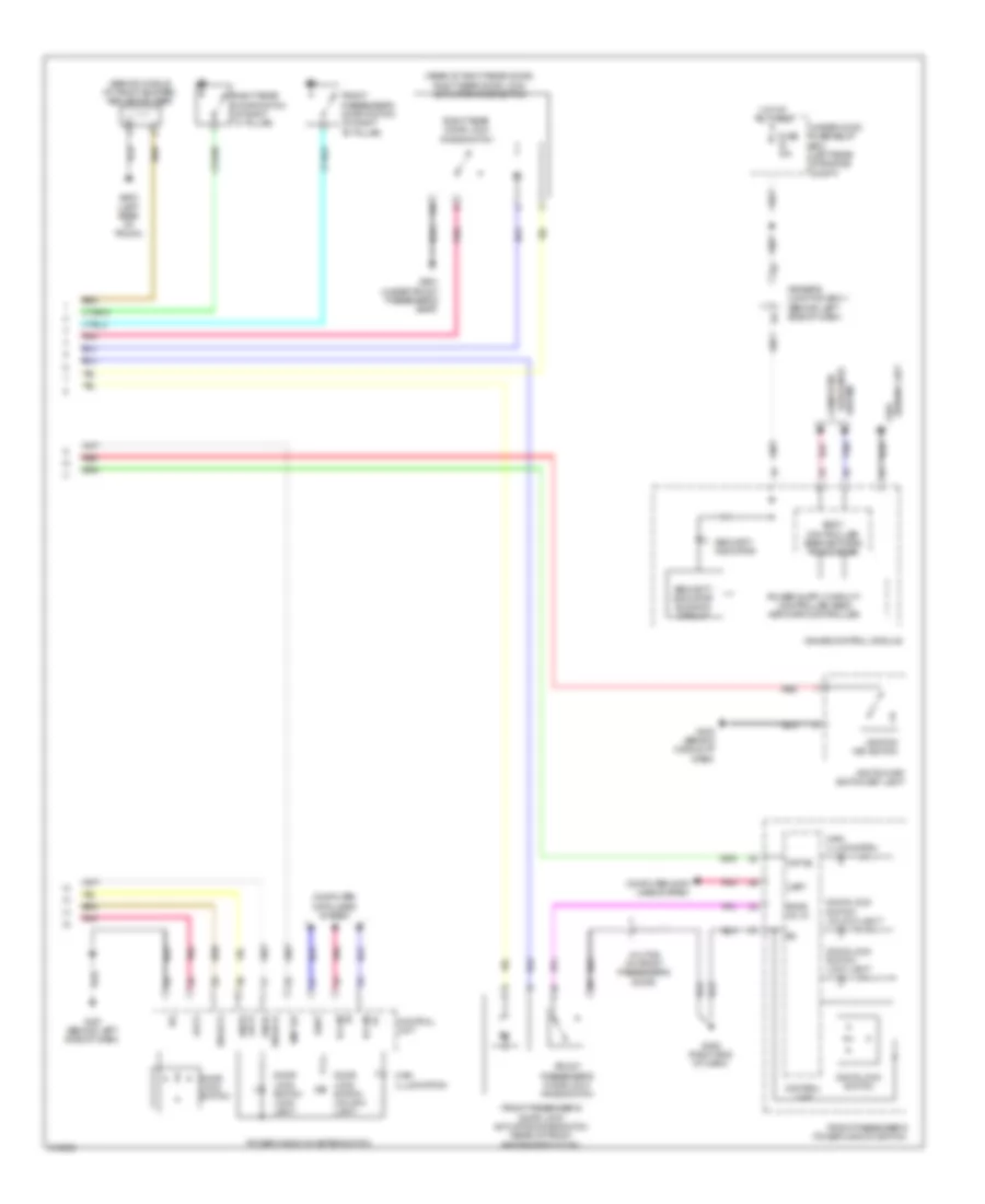 Forced Entry Wiring Diagram (2 of 2) for Acura TL 2009