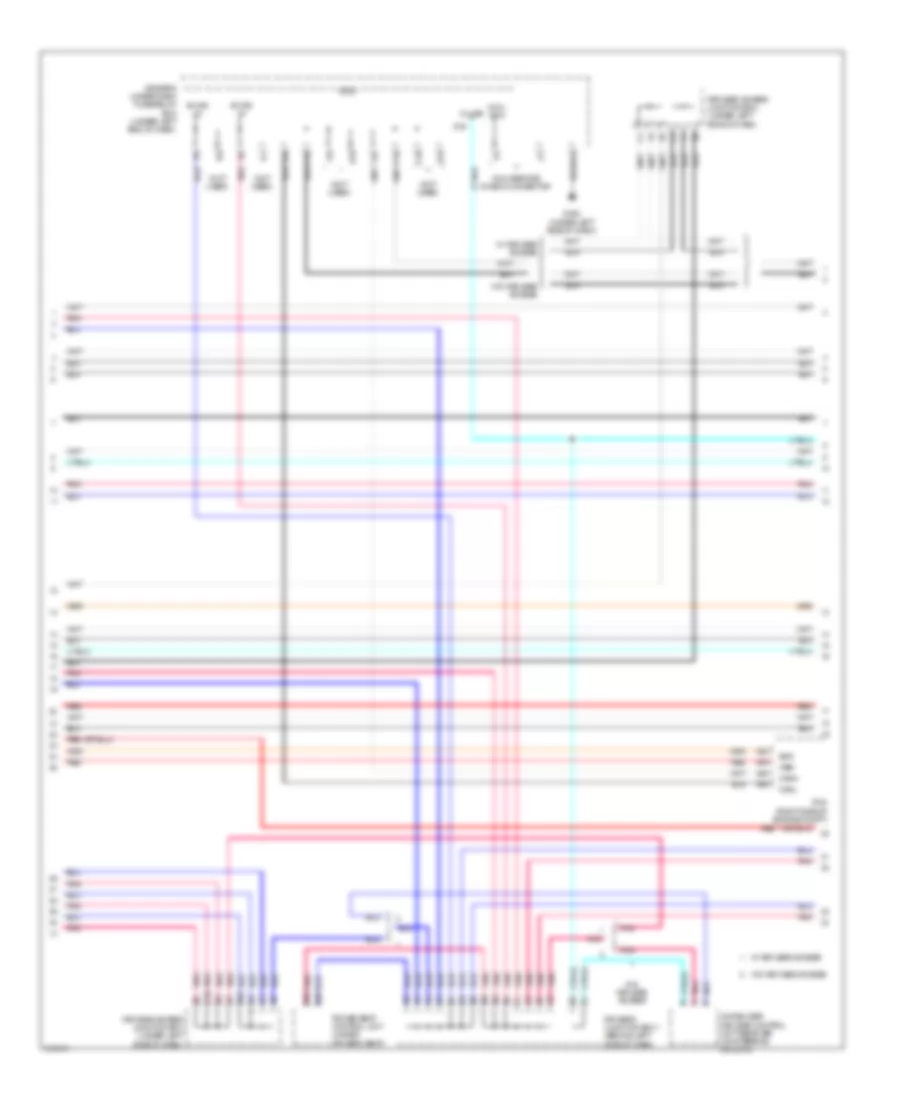 Computer Data Lines Wiring Diagram 2 of 3 for Acura TL 2009