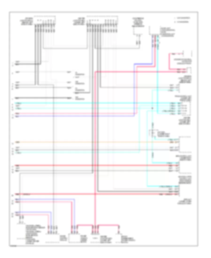 Computer Data Lines Wiring Diagram (3 of 3) for Acura TL 2009