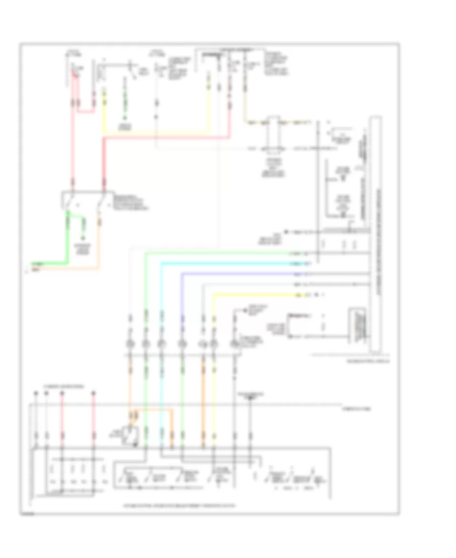 Cruise Control Wiring Diagram (2 of 2) for Acura TL 2009