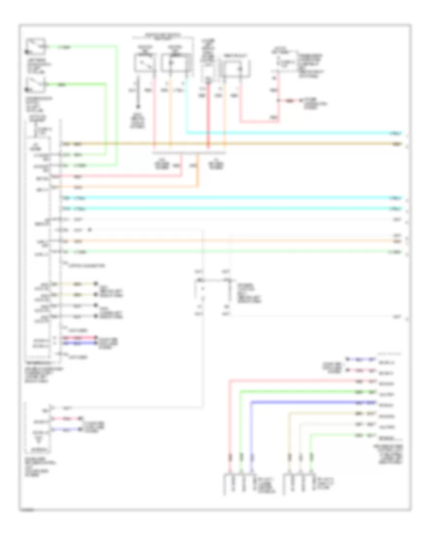 Entry Light Timer Wiring Diagram (1 of 2) for Acura TL 2009