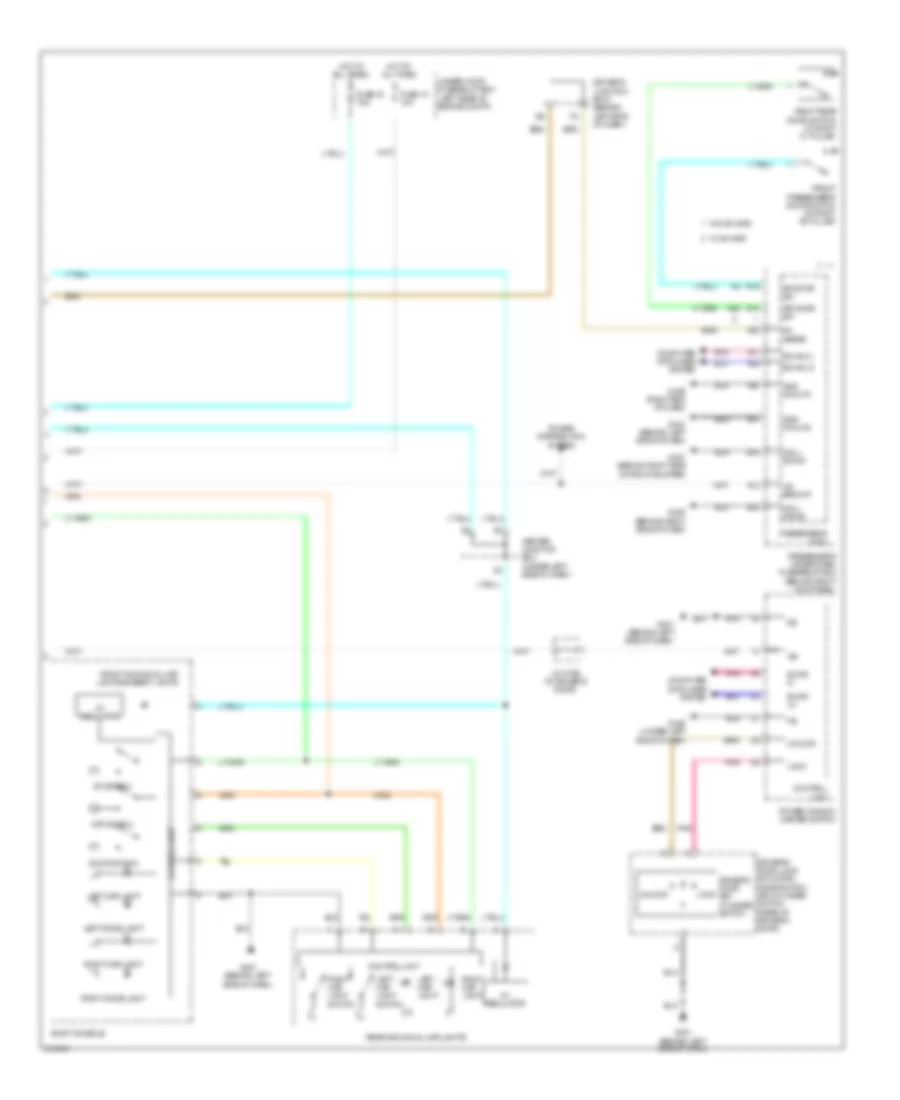 Entry Light Timer Wiring Diagram (2 of 2) for Acura TL 2009