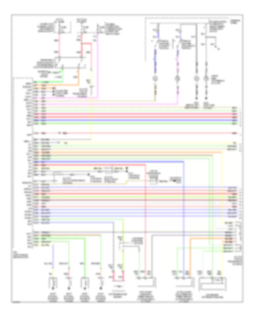AT Wiring Diagram (1 of 2) for Acura TL 2009